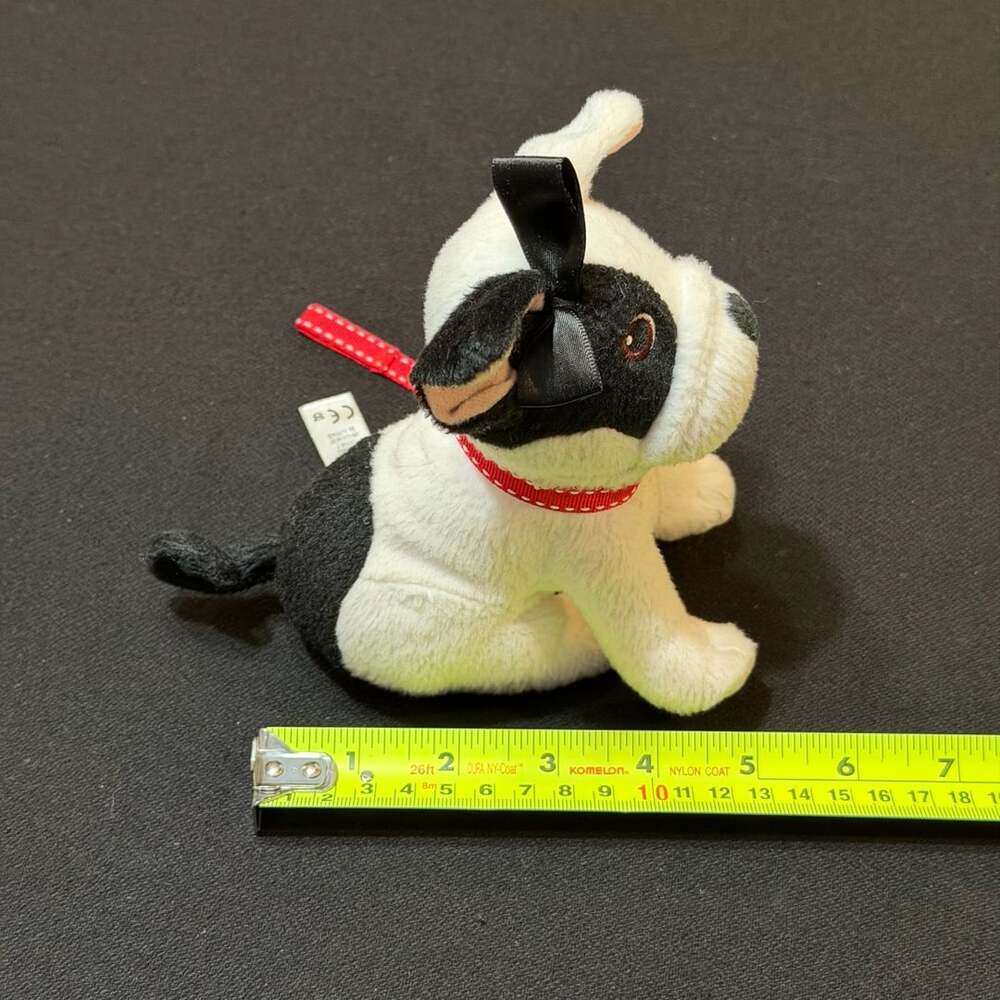 American Girl Bon Bon French Bulldog Plush Dog with Leash 2014 - Picture 11 of 12